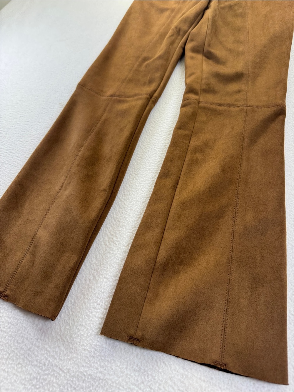 Ann Mashburn Faye Flare Cropped Pull-On Pants Ponte Knit Kick Flare XS - Picture 5 of 10